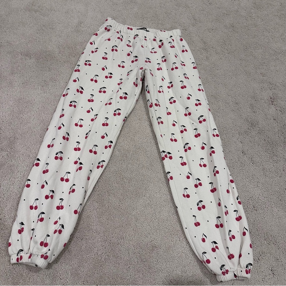Cherry oh Wildfox sweatpants Pants size small